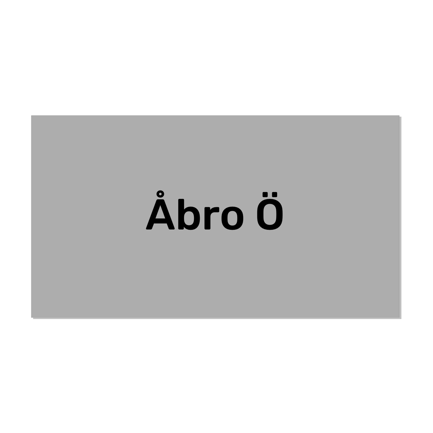 Designa Egen Dekal - Utskuren Text