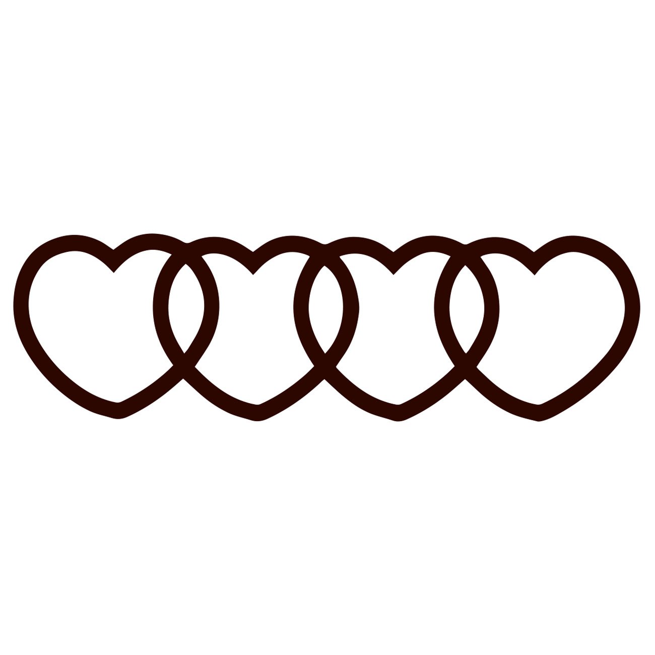 Audi med hjärtan