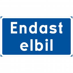 Endast elbil