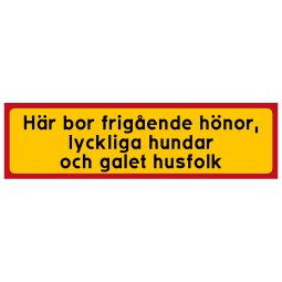 Här bor frigående hönor