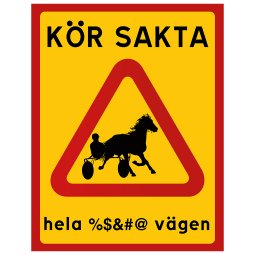 Kör sakta