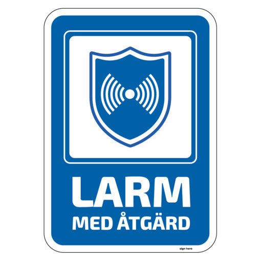 Larm med åtgärd
