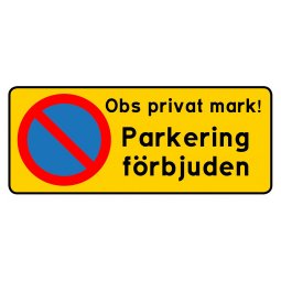 Obs privat mark