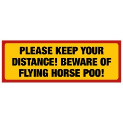 Please keep your distance