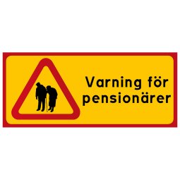 Varning för pensionärer