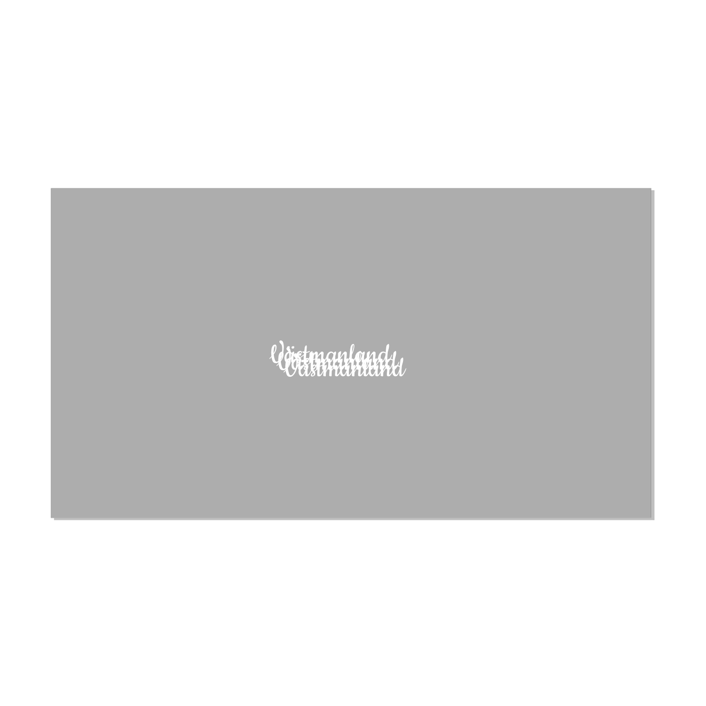 Designa Egen Dekal - Utskuren Text