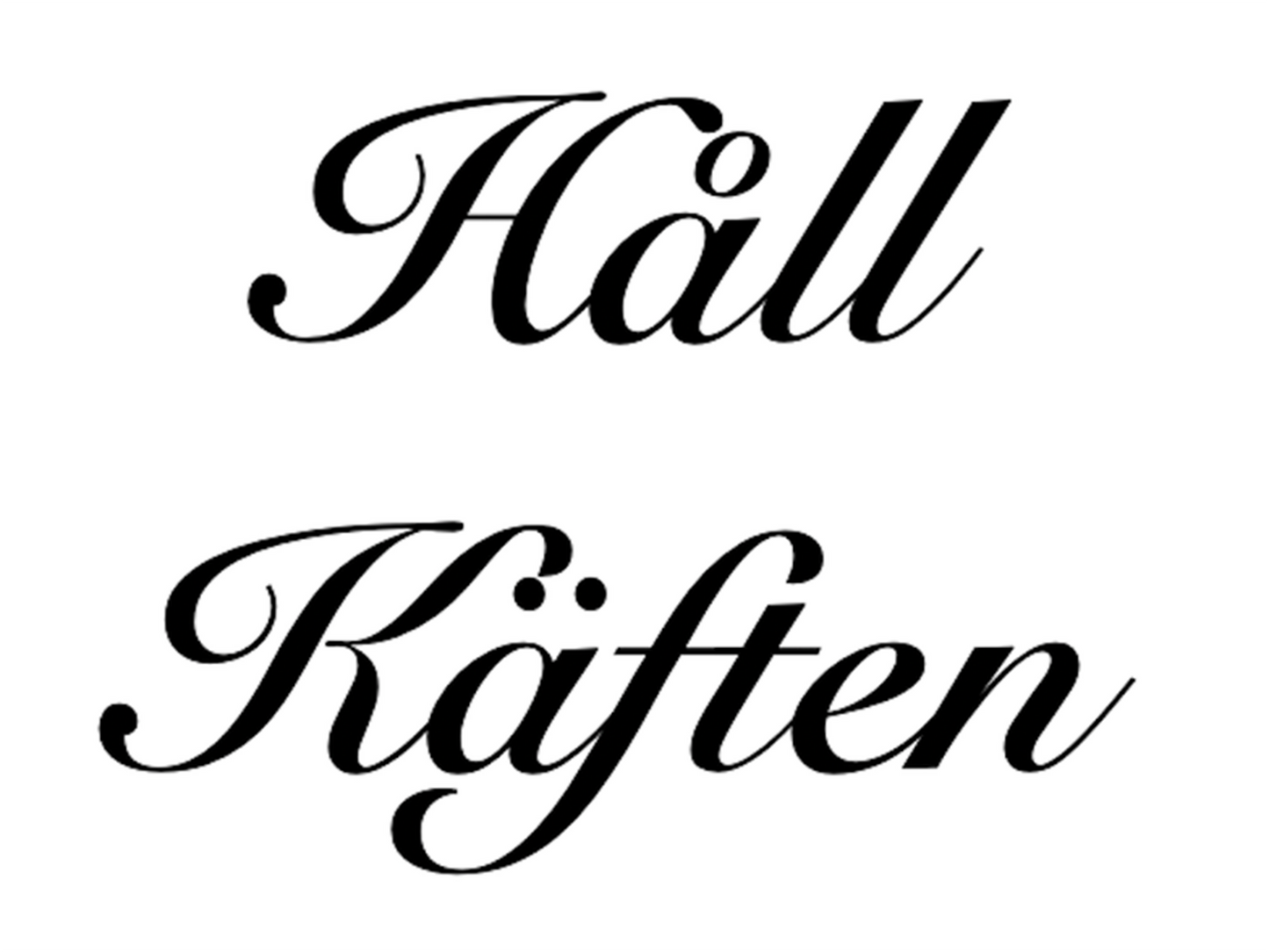 Håll käften