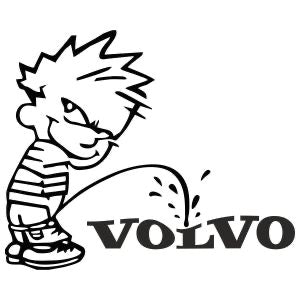 Pissa på volvo