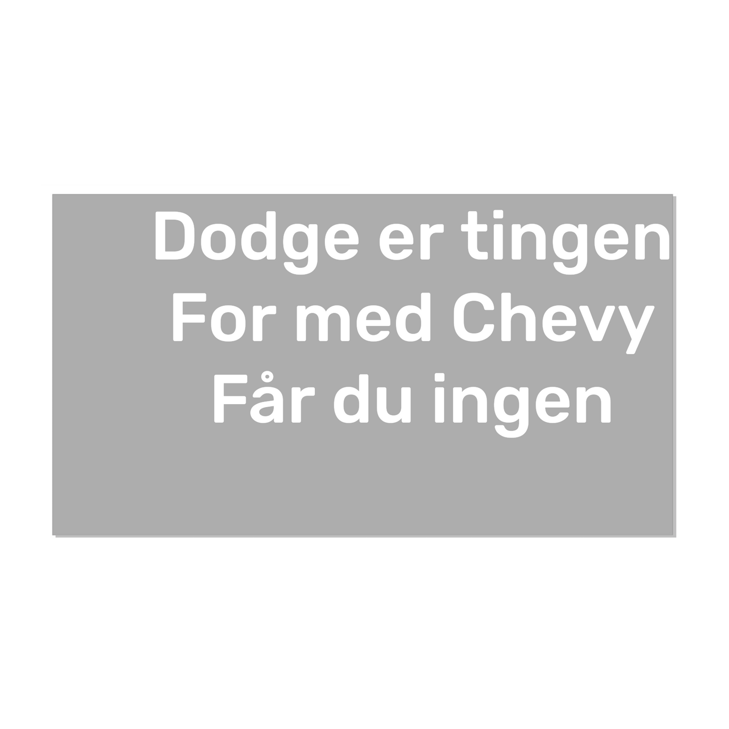 Designa Egen Dekal - Utskuren Text