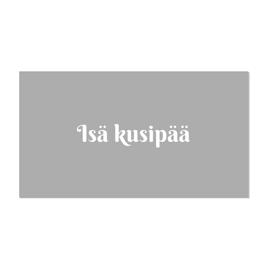 Designa Egen Dekal - Utskuren Text