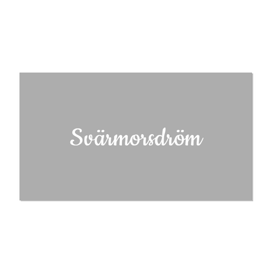 Designa Egen Dekal - Utskuren Text