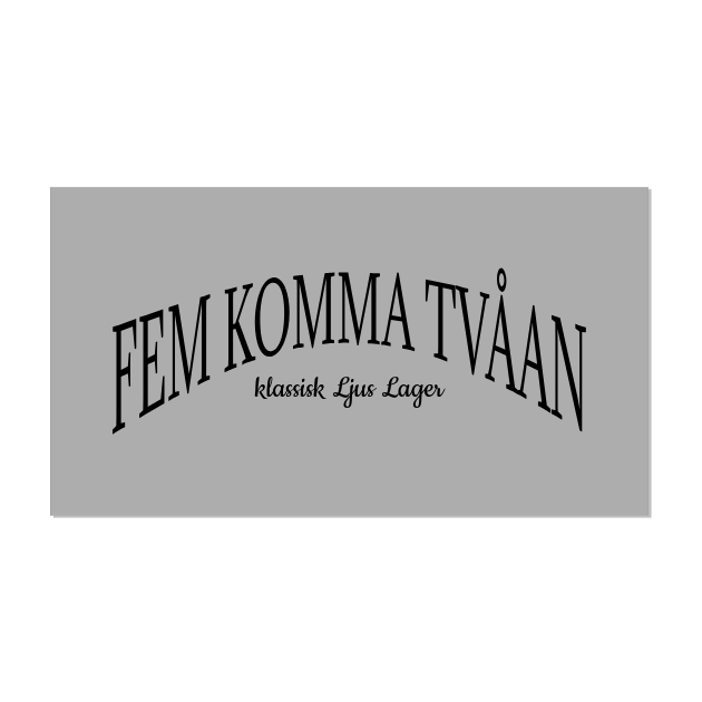 Designa Egen Dekal - Utskuren Text