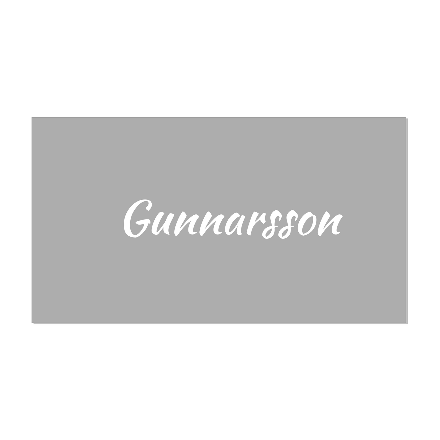 Designa Egen Dekal - Utskuren Text
