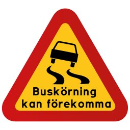 Buskörning kan förekomma