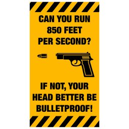 Can you run 850 feet per second