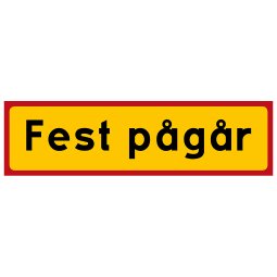 Fest pågår