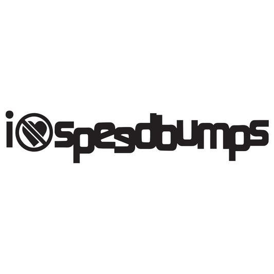 I hate speedbumps