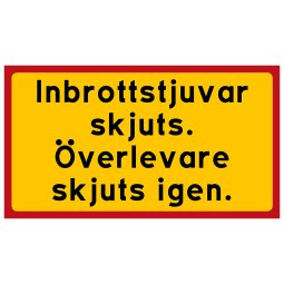 Inbrottstjuvar skjuts