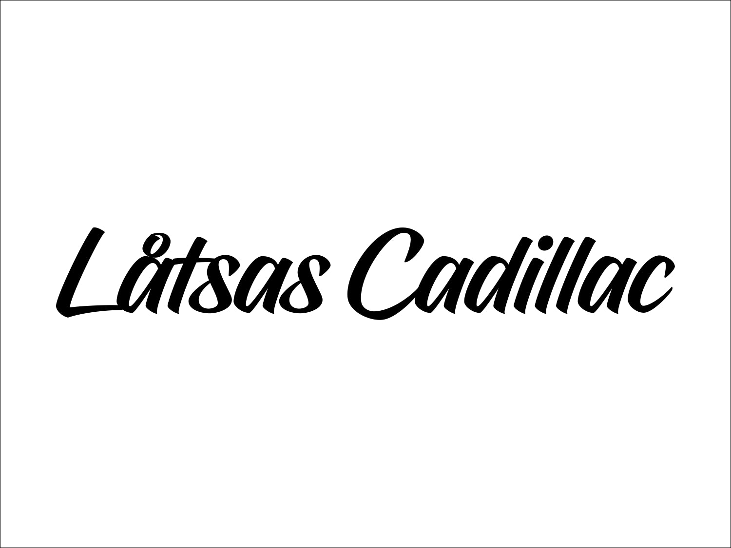 Låtsas Cadillac