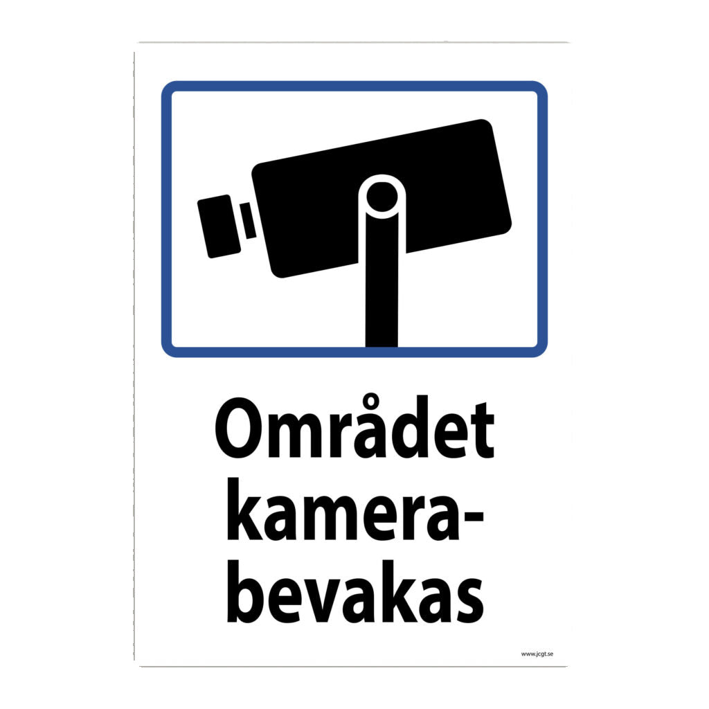 Området kamera bevakas