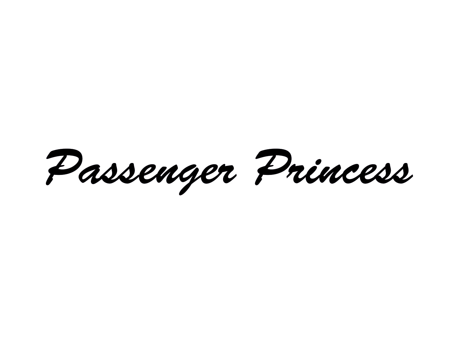 Passenger Princess