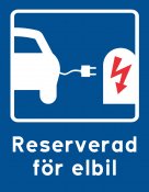 Reserverad för elbil