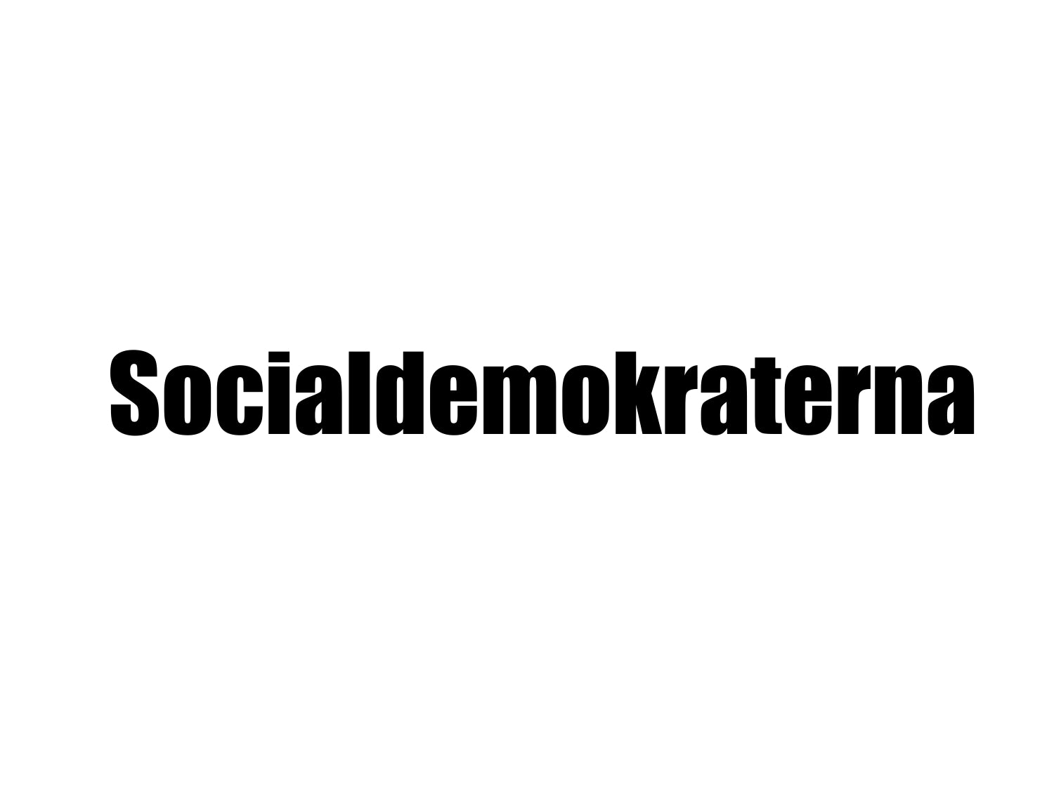 SOCIALDEMOKRATERNA