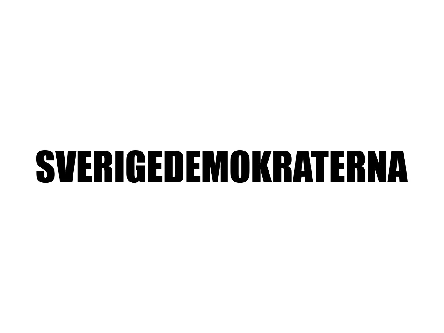 SVERIGEDEMOKRATERNA