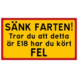 Sänk farten