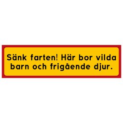 Sänk farten