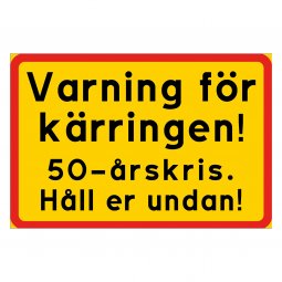 Varning för kärringen