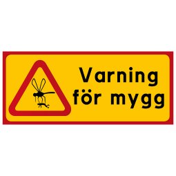 Varning för mygg