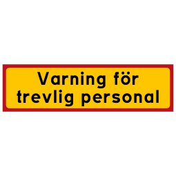 Varning för trevlig personal