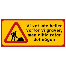Vi vet inte heller varför vi gräver