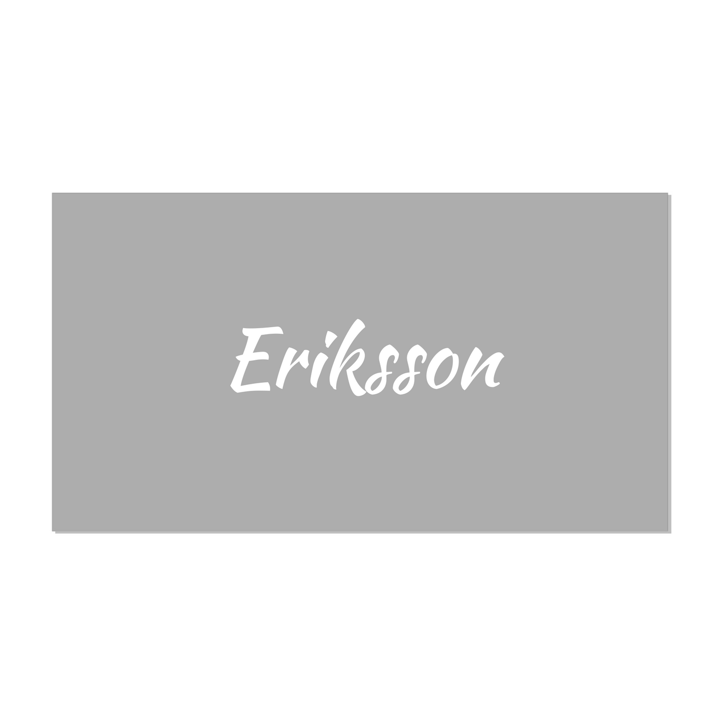 Designa Egen Dekal - Utskuren Text
