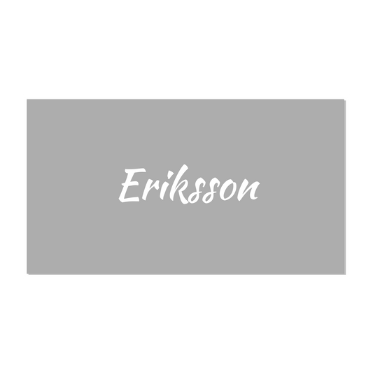 Designa Egen Dekal - Utskuren Text