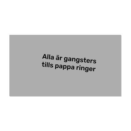 Designa Egen Dekal - Utskuren Text