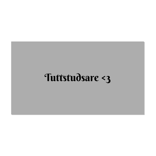 Designa Egen Dekal - Utskuren Text