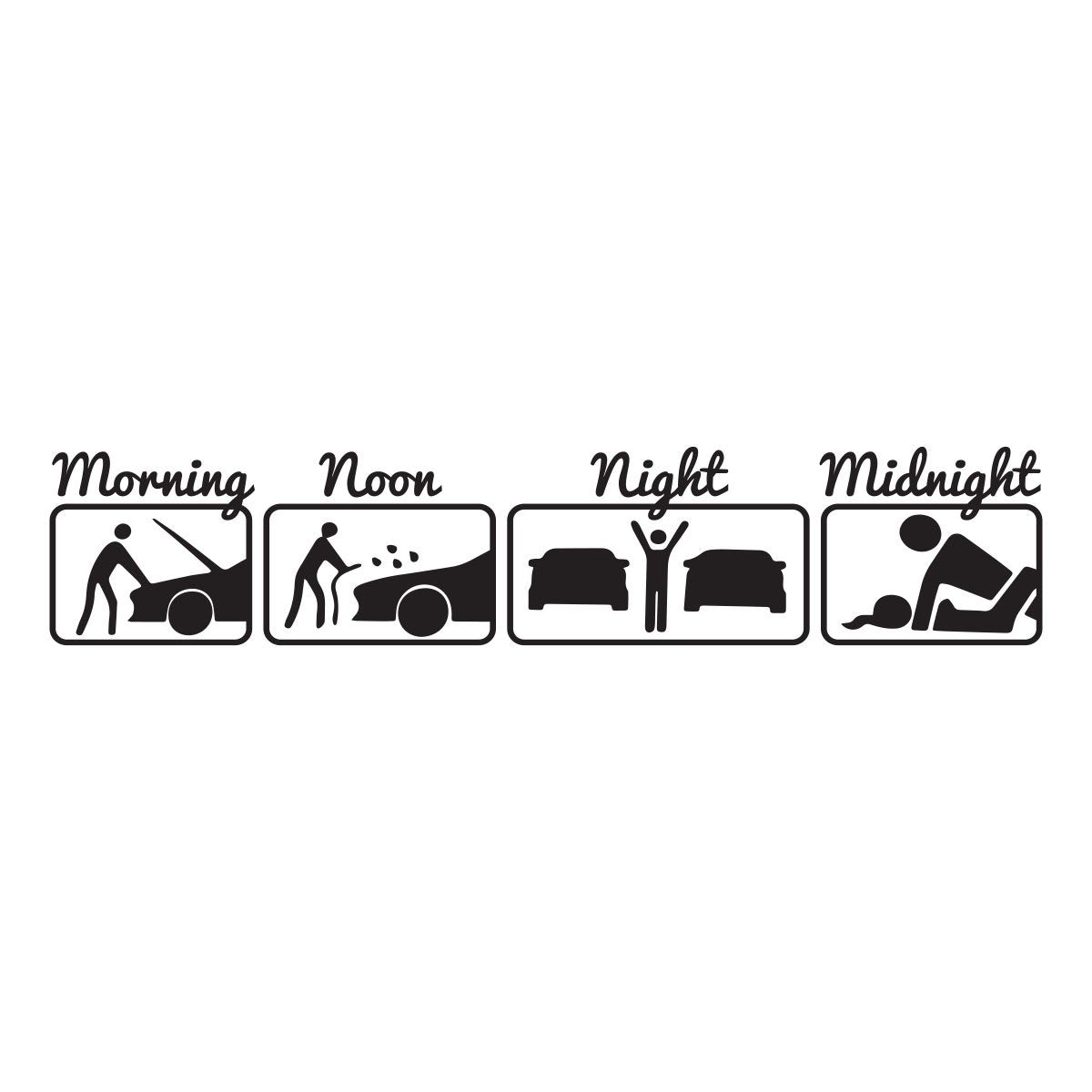 Morning noon night midnight