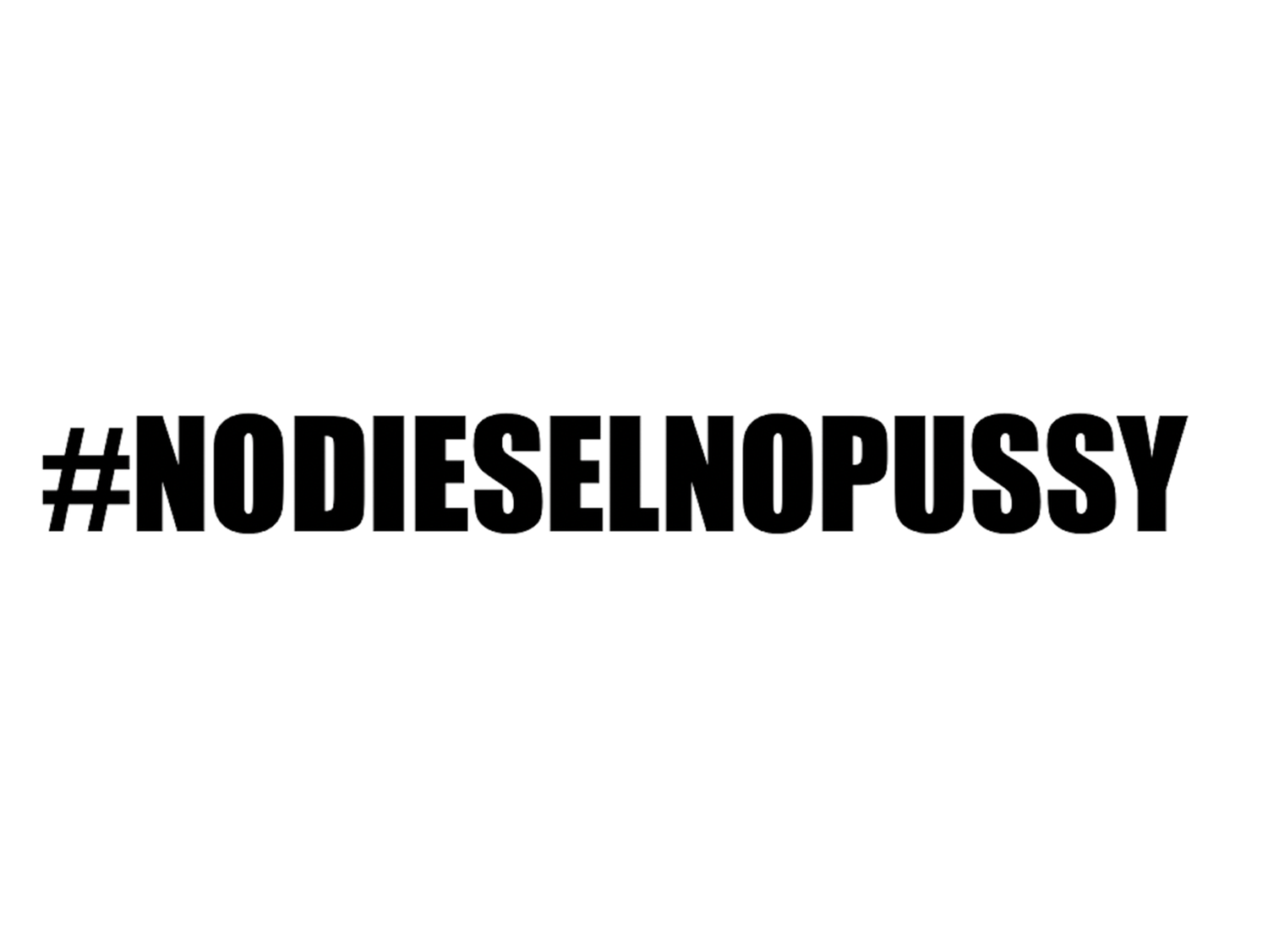 Nodieselnopussy