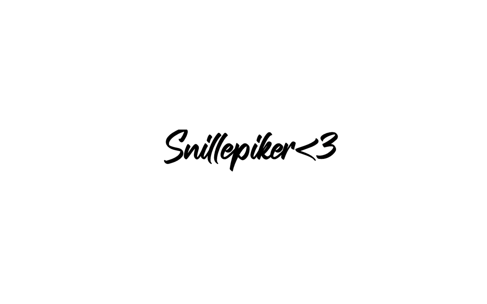 Snillepiker