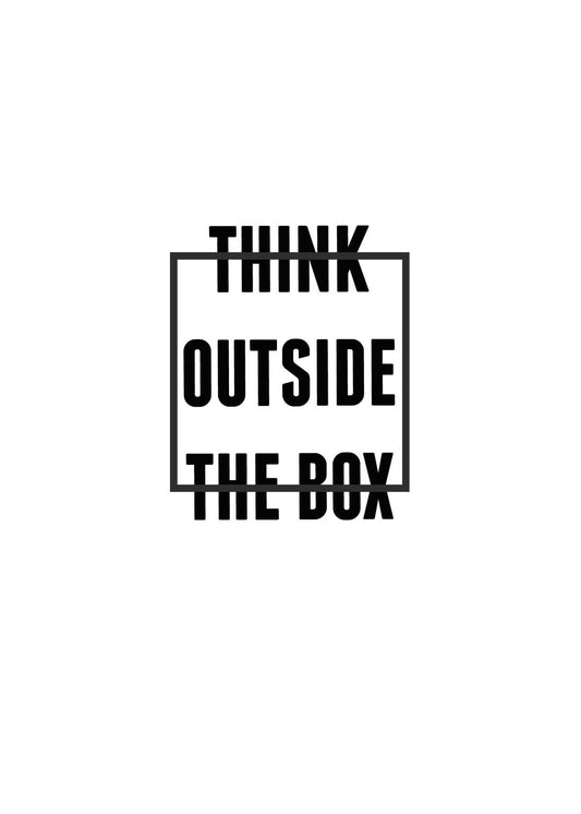 Think outside the box
