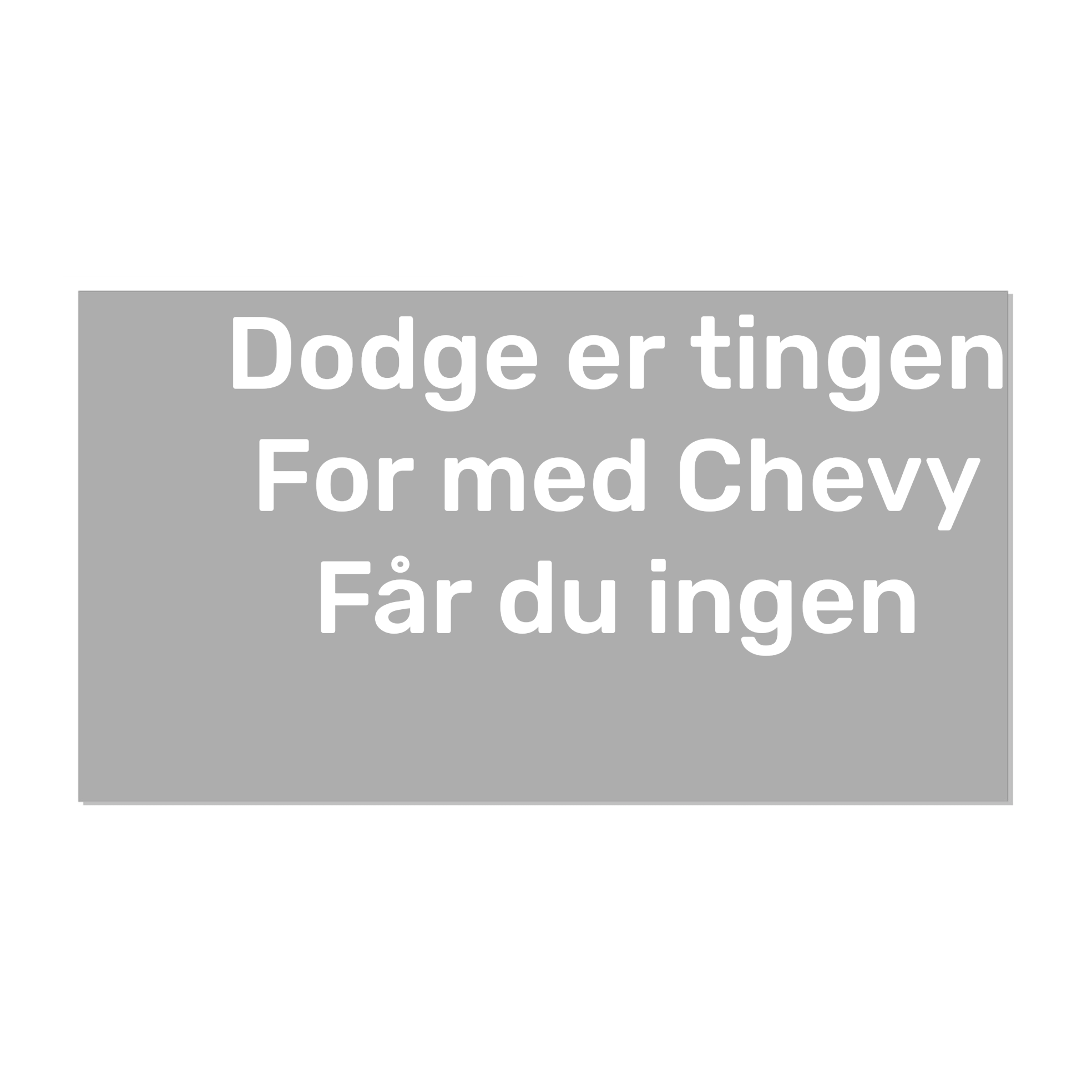 Designa Egen Dekal - Utskuren Text